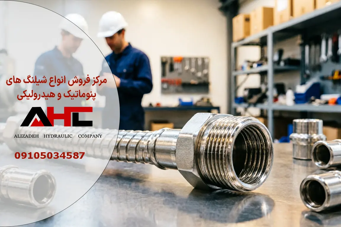 سرشیلنگی فلکسیبل استیل رزوه‌ای نر ۳ اینچ