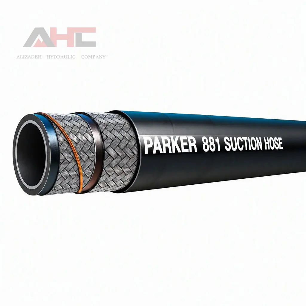 شیلنگ مکش و برگشت Parker 881 سایز 2 اینچ شیلنگ مکش و برگشت Parker 881 سایز 2 اینچ