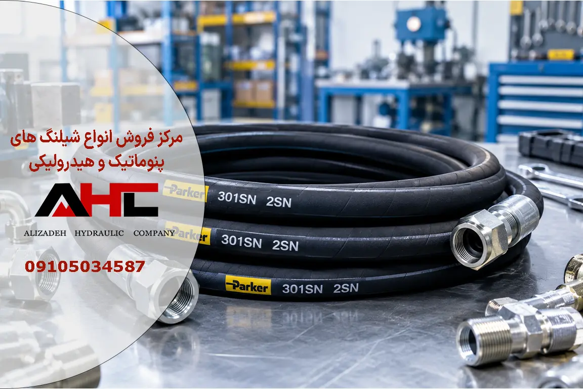 شیلنگ هیدرولیک Parker 301SN 2SN سایز 1 اینچ