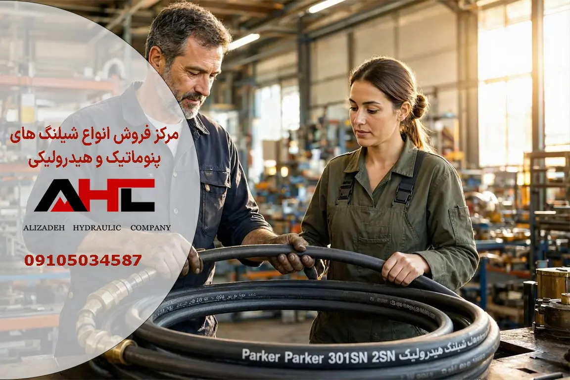 شیلنگ هیدرولیک Parker 301SN 2SN سایز 3/4 اینچ